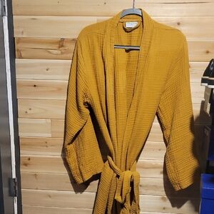 Parachute Cloud Cotton Robe Golden Yellow